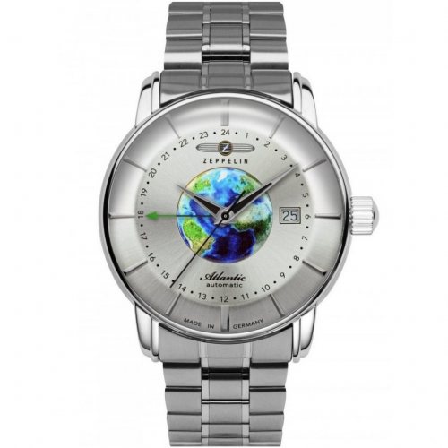 Zeppelin 8468MB-1 Mens Watch Atlantic Automatic 43mm 5ATM 