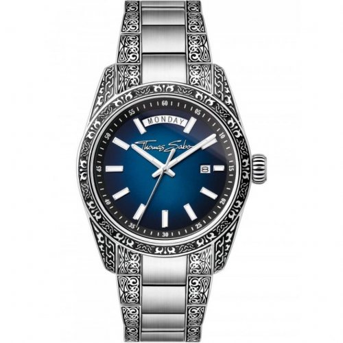 Thomas Sabo WA0439-201-209 Mens Watch Rebel At Heart Revive 40mm 5ATM 