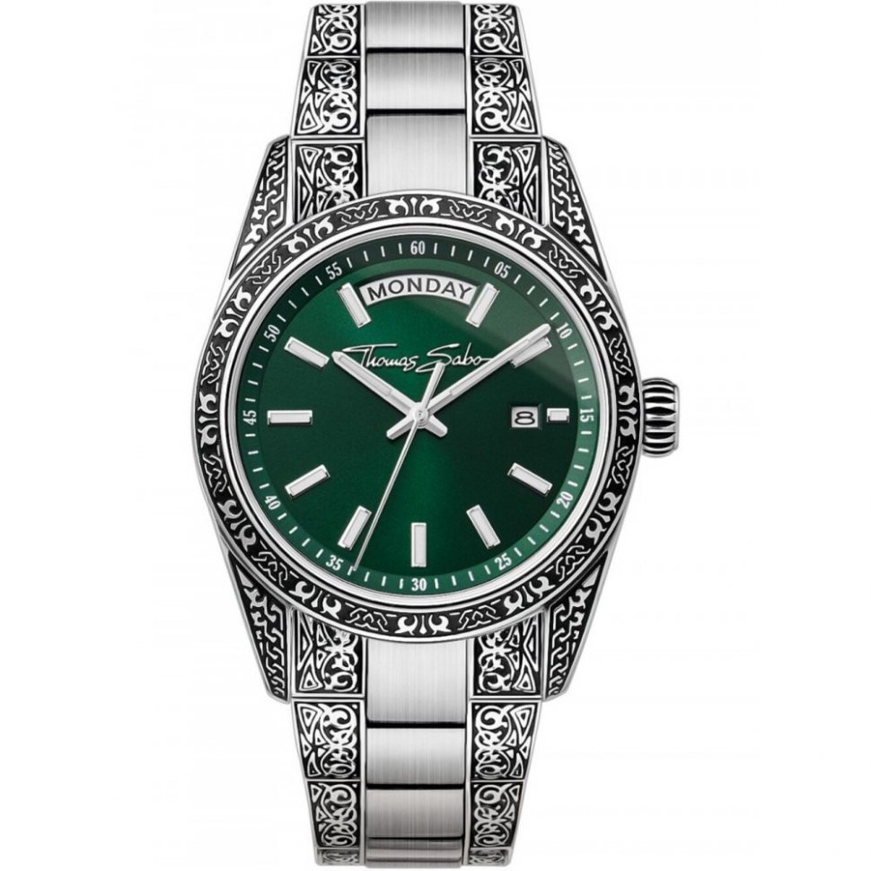 Thomas Sabo WA0426-201-201 Unisex Rebel At Heart Revive 36mm 5ATM 