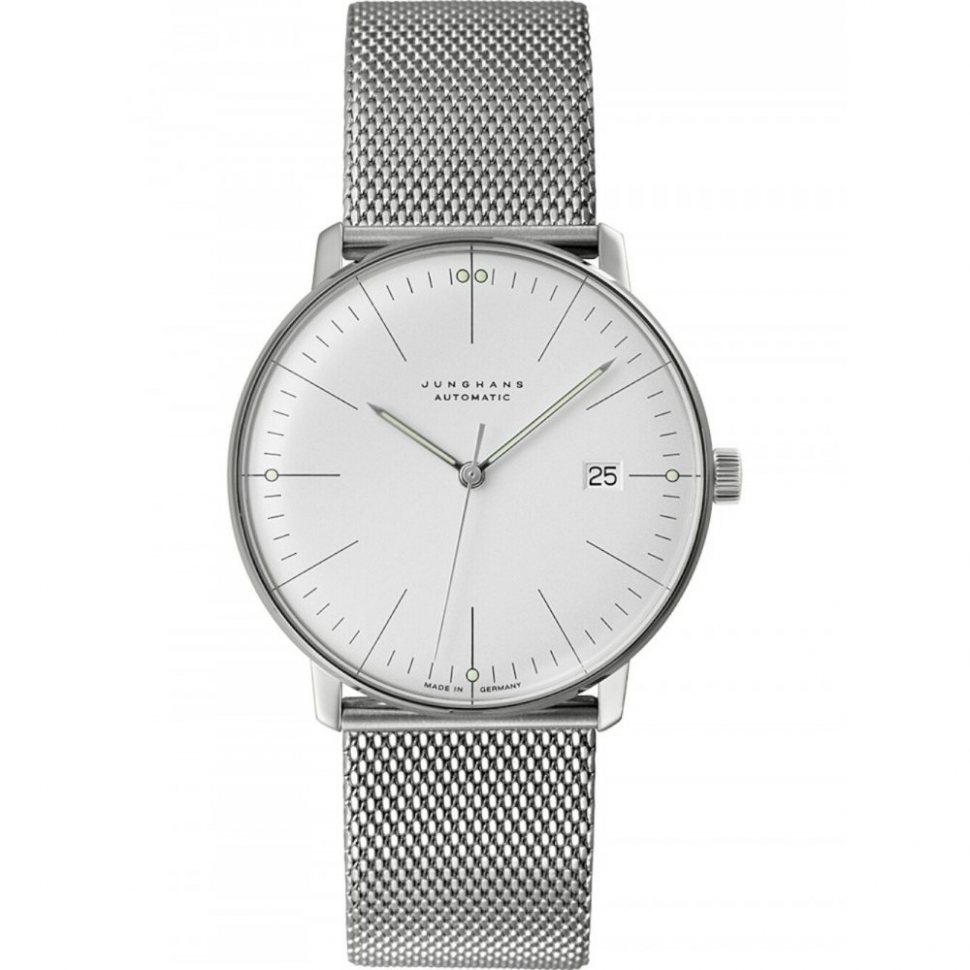 Junghans 27400246 Mens Watch Max Bill Automatic 38mm 5ATM 