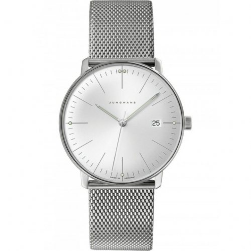 Junghans 41446346 Mens Watch Max Bill Quarz 38mm 5ATM 