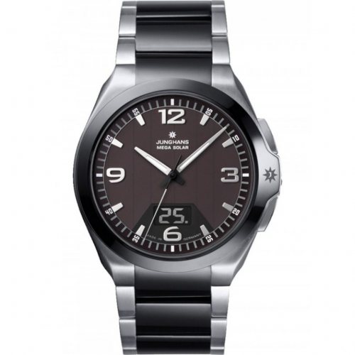 Junghans 18112044 Mens Watch Spektrum Mega Solar 42mm 10ATM 