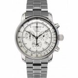Zeppelin 7680MB-1 Herrenuhr Alarm Chronograph 100 Jahre 43mm 5ATM 
