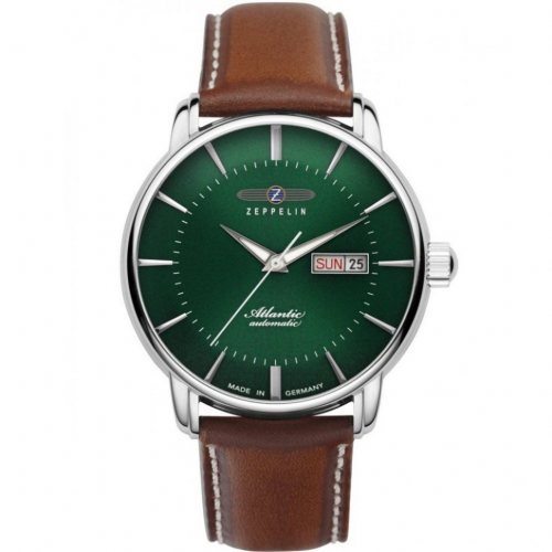 Zeppelin 8466-4 Mens Watch Atlantic Automatic 40mm 5ATM 