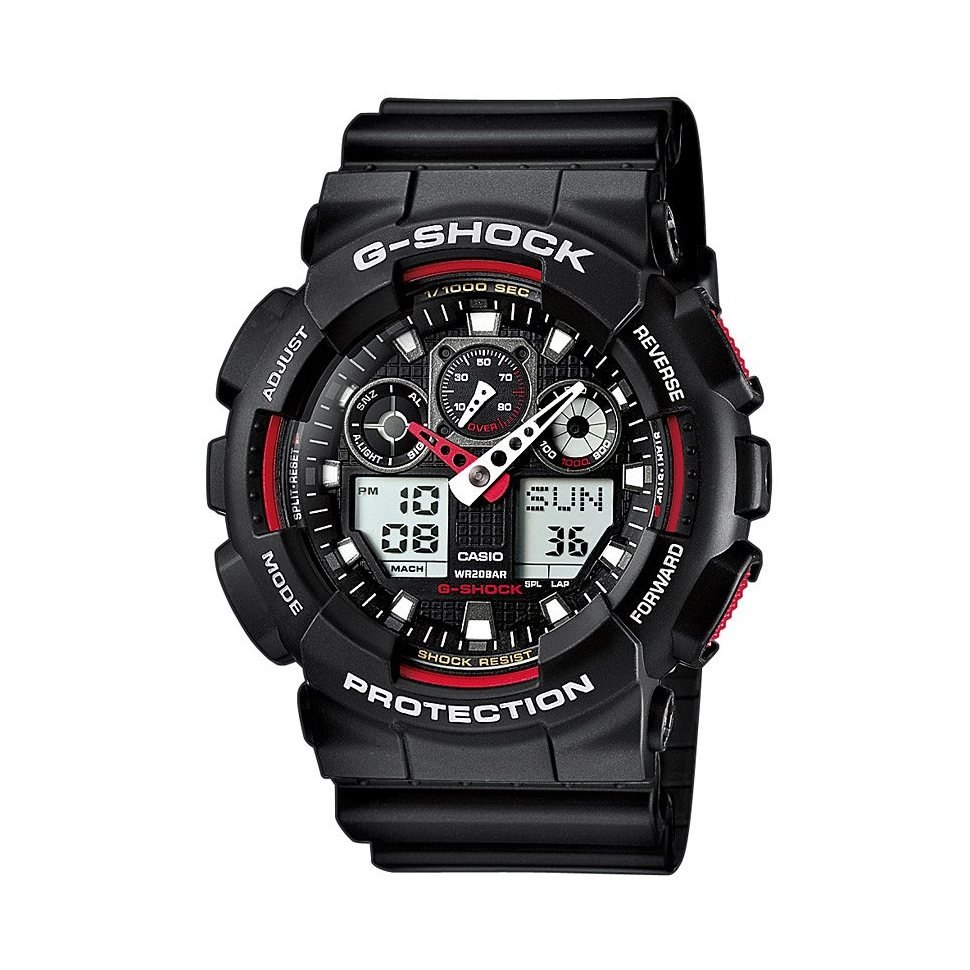 CASIO GA-100-1A4ER G-SHOCK 51mm 20 ATM