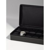 Rothenschild Watch Showcase RS-3250-10BL for 10 Watches carbon