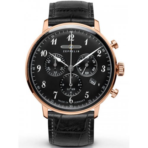 Zeppelin Hindenburg 7084-2 Chronograph Men's 40 mm