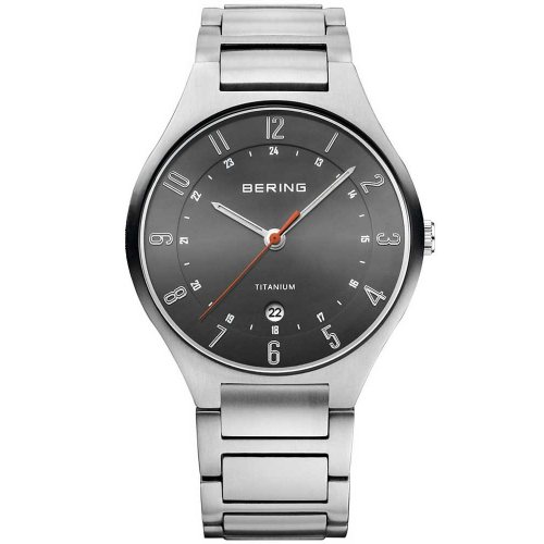 Bering 11739-772 Titanium Men's 39mm 5 ATM