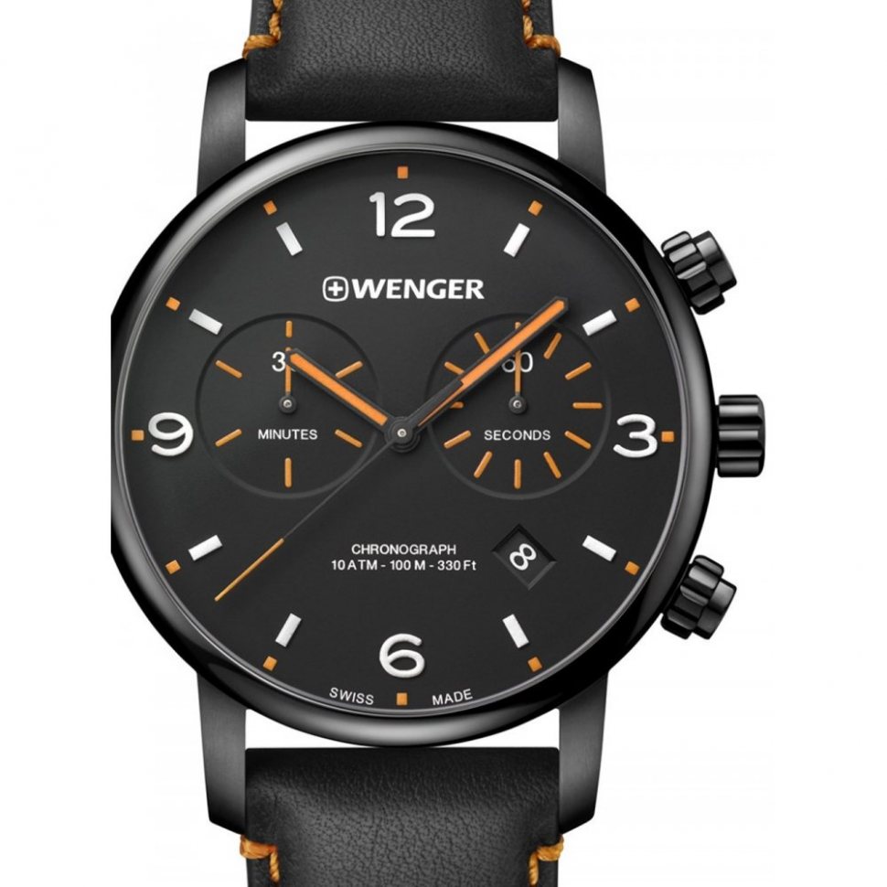 Wenger 01.1743.114 Urban Metropolitan Chronograph 44mm 10ATM