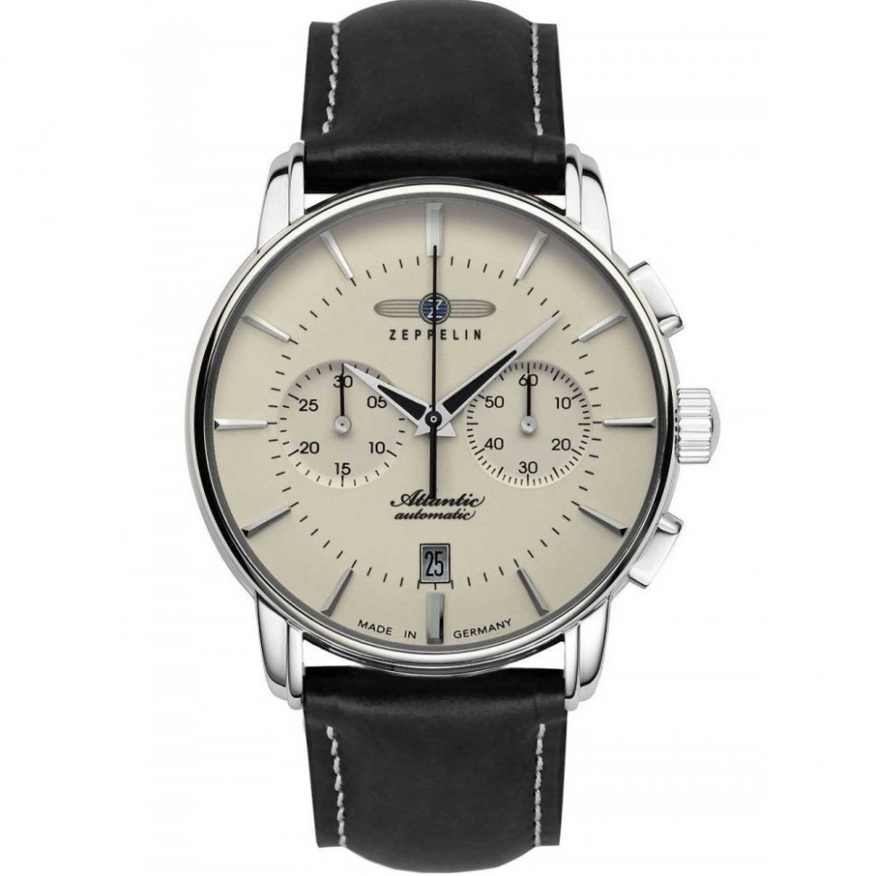 Zeppelin 8422-5 Atlantic automatic chrono 42 mm 5ATM