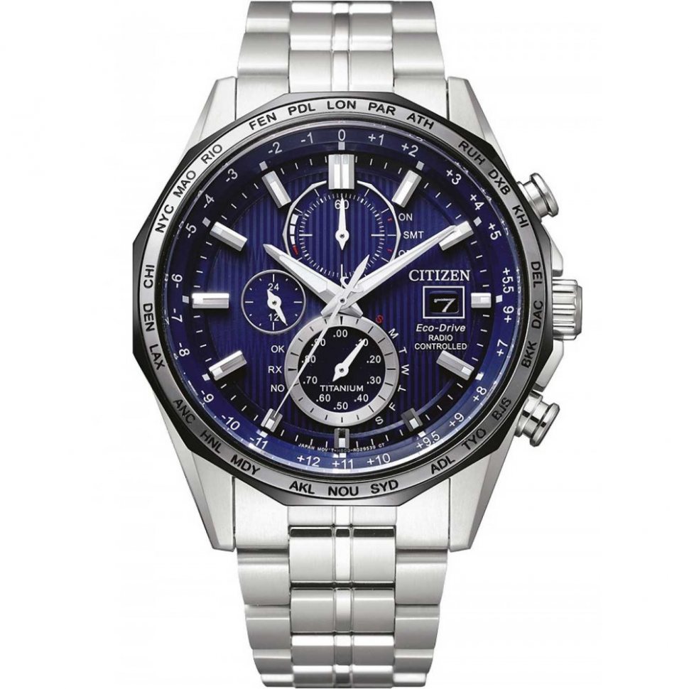 Citizen AT8218-81L Eco-Drive radio-controlled chrono 44mm 10ATM