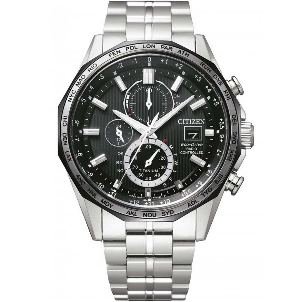 Citizen AT8218-81E Eco-Drive radio-controlled chrono 43mm 10ATM