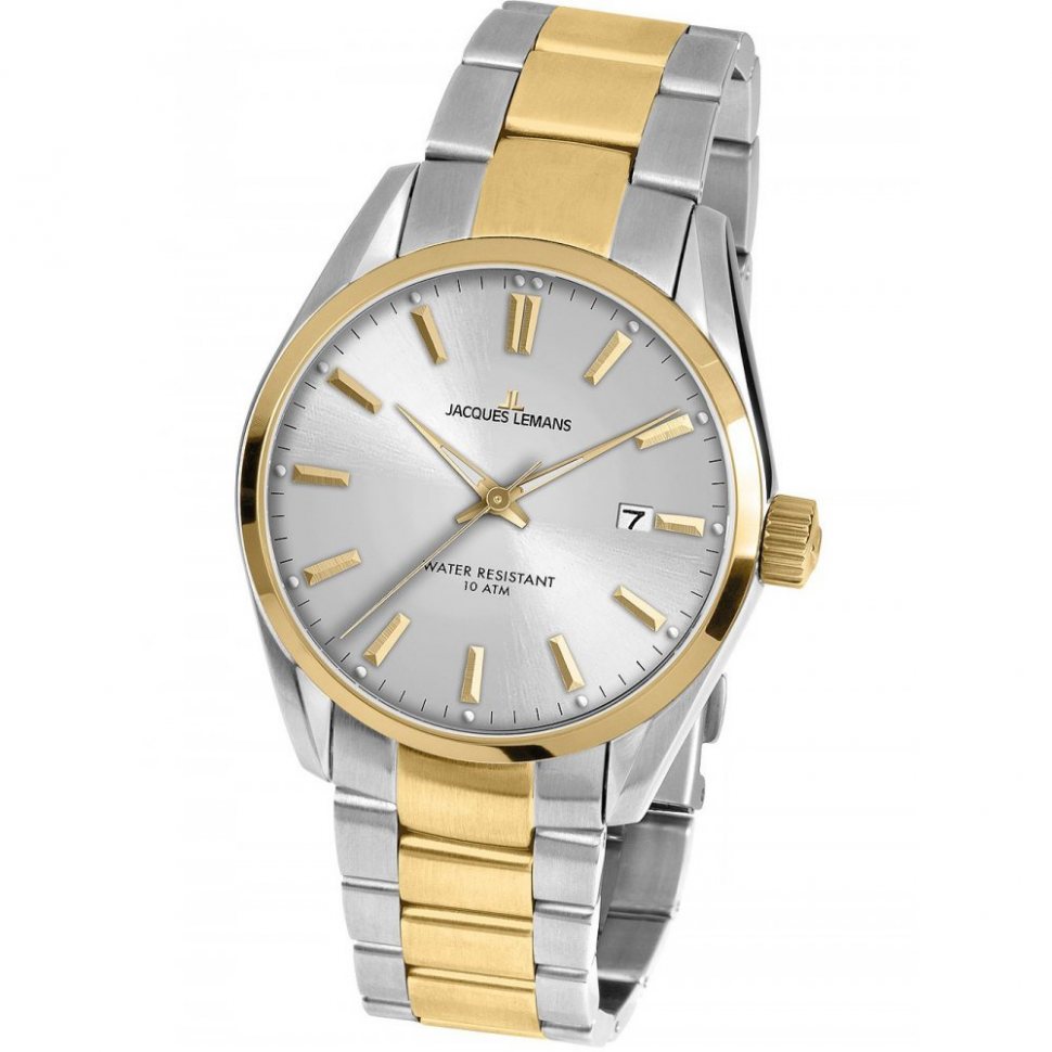 Jacques Lemans 1-1859J Derby men`s 40mm 10ATM