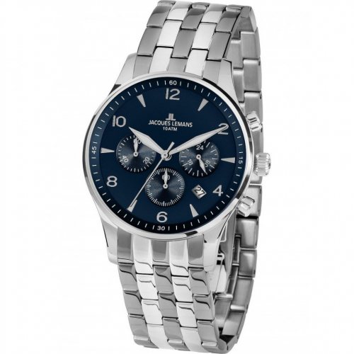 Jacques Lemans 1-1654.2ZG London chrono 40mm 10ATM