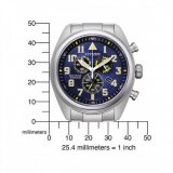 Citizen AT2480-81L Eco-Drive Super-Titanium chronograph 43mm 10ATM