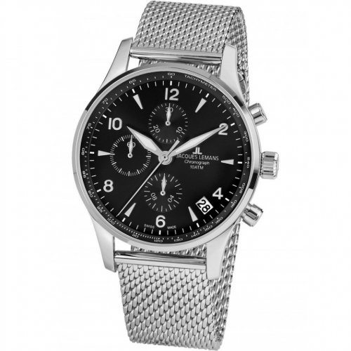 Jacques Lemans 1-1935D London automatic chronograph 44mm 10ATM