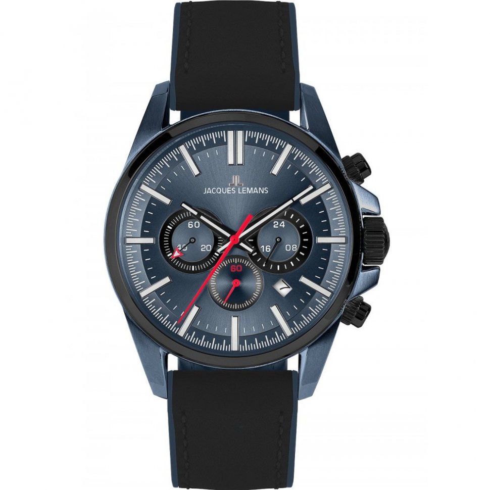 Jacques Lemans 1-2119C Liverpool chronograph 44mm 10ATM