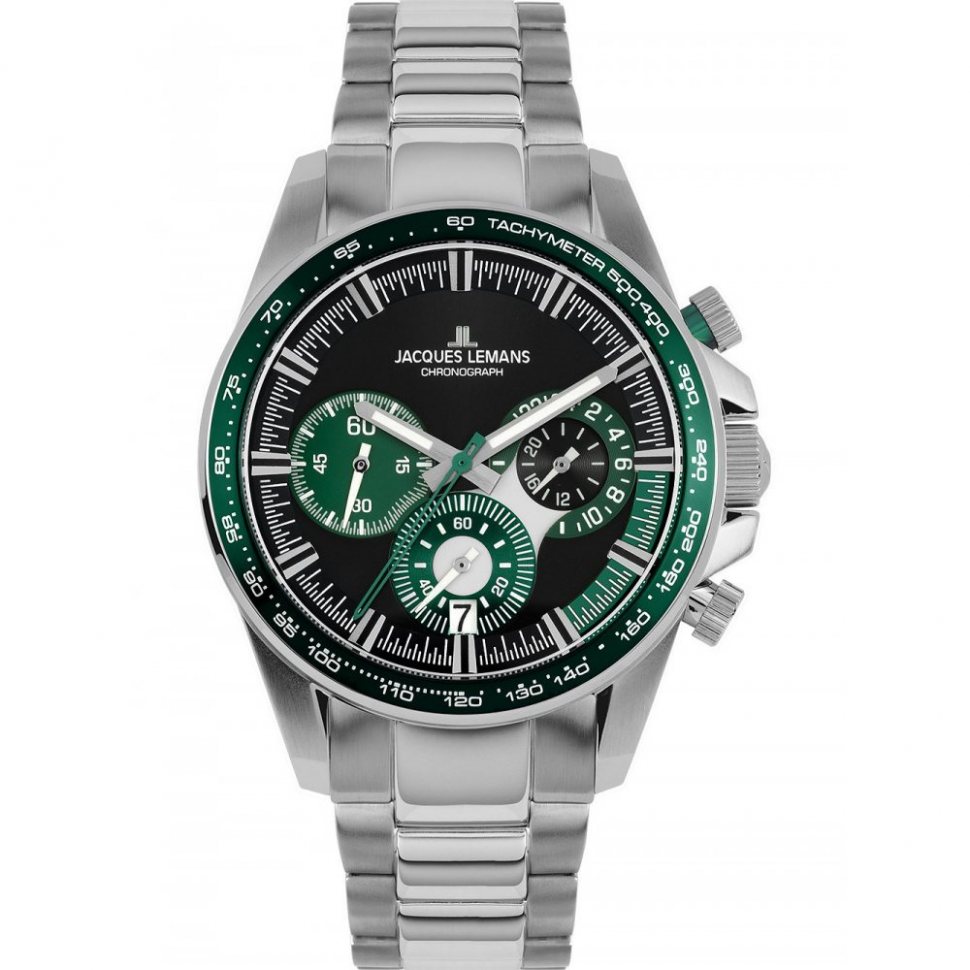 Jacques Lemans 1-2127G Liverpool chronograph 40mm 10ATM