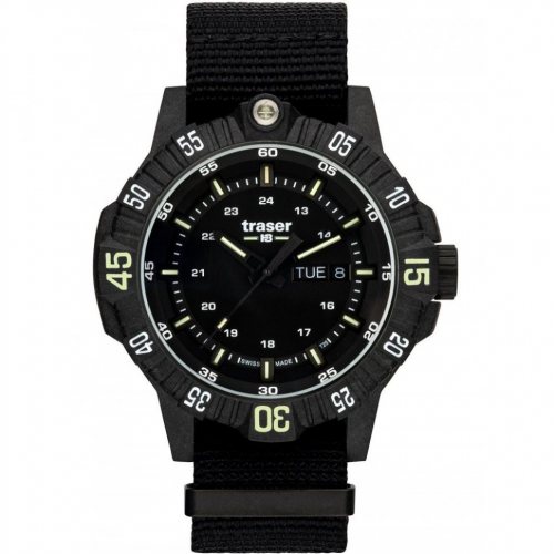 Traser H3 110722 P99 Q Tactical Black 46mm 20ATM