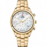 Swiss Military SM30207.03 Elegant Chronograph Ladies Watch 38mm 5ATM