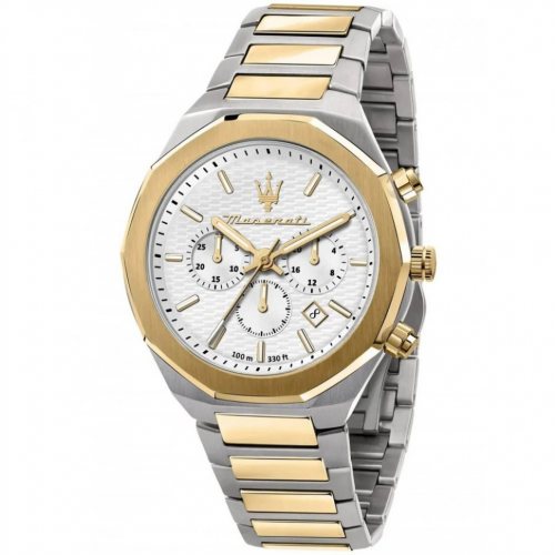 Maserati R8873642009 Stile Chronograph Mens Watch 45mm 10ATM
