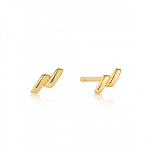 ANIA HAIE Ear Studs Smooth Twist E038-01G