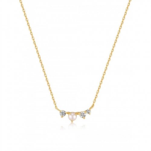 ANIA HAIE NAU003-02YG Radiance Ladies Necklace Gold 14K, adjustable