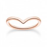 Thomas Sabo Ladies Ring TR2393-415-40-54 V-shape size 54