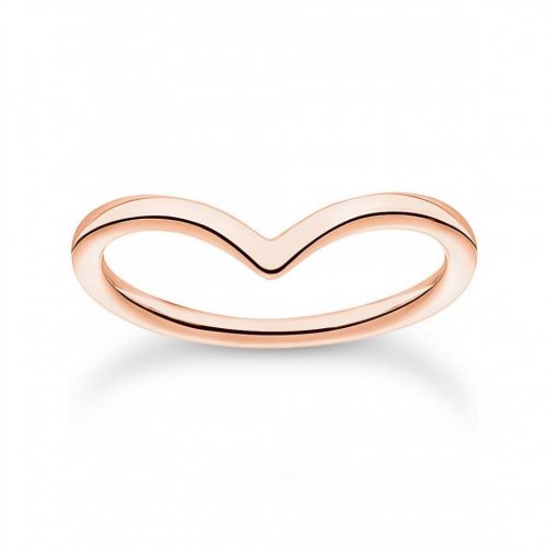 Thomas Sabo Ladies Ring TR2393-415-40-54 V-shape size 54