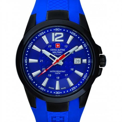 Swiss Alpine Military 7058.1875 sport Mens Watch 43mm 10ATM