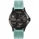 U-Boat 9526 Darkmoon Aqua IPB Mens Watch 44mm 5ATM