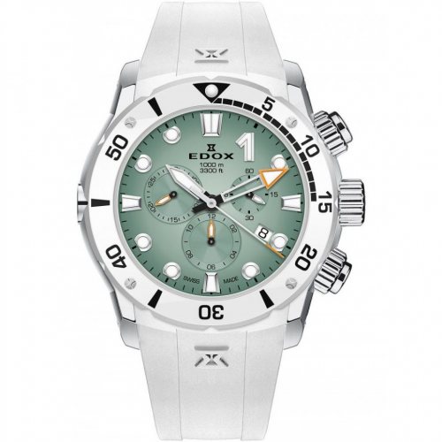 Edox 10242-TINBN-VIDNO CO-1 Chronograph Mens Watch 45mm 100ATM