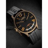 U-Boat 9549 Darkmoon Brown Vintage Mens Watch 40mm 5ATM