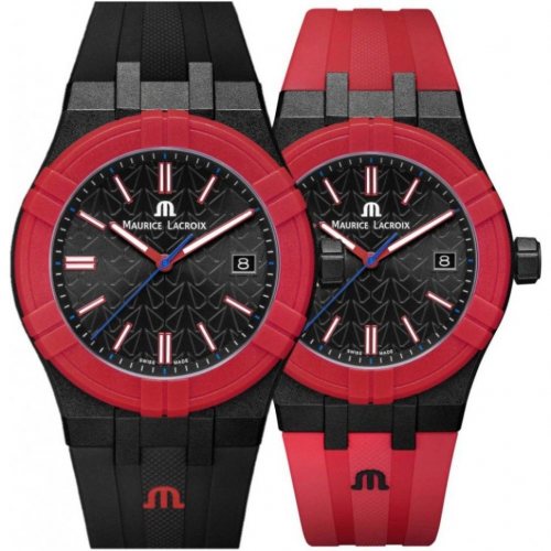 Maurice Lacroix AI2008-04000-400-J Aikon tide Unisex Watch Quartz 40mm 10ATM