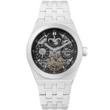 Ingersoll I15101 The Broadway Ceramic Dual Time Automatic Mens Watch 43mm 5ATM