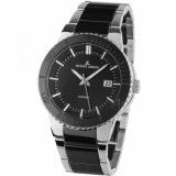 Jacques Lemans 1-2164A Colmar Ceramic Mens Watch 43mm 10ATM
