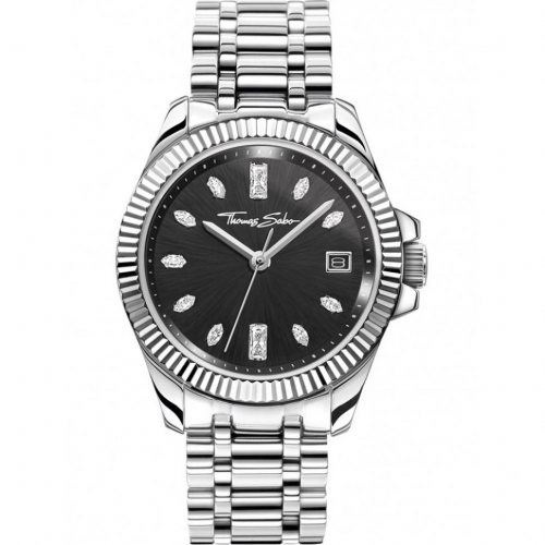 Thomas Sabo WA0406-201-203 Watch Divine Black 33mm 10ATM 