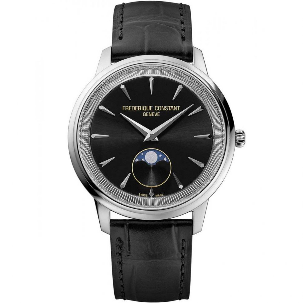 Frederique Constant FC-206B3S6 Ladies Watch Classic Quartz Moonphase 37mm 3ATM