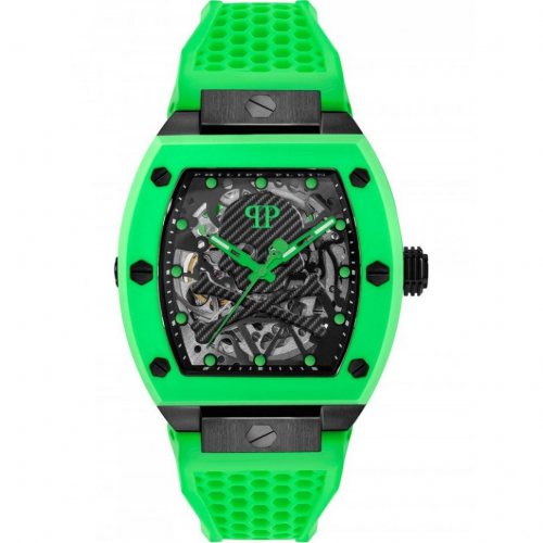 Philipp Plein PWBAA2324 Mens Watch The Skeleton Automatic 44mm 5ATM