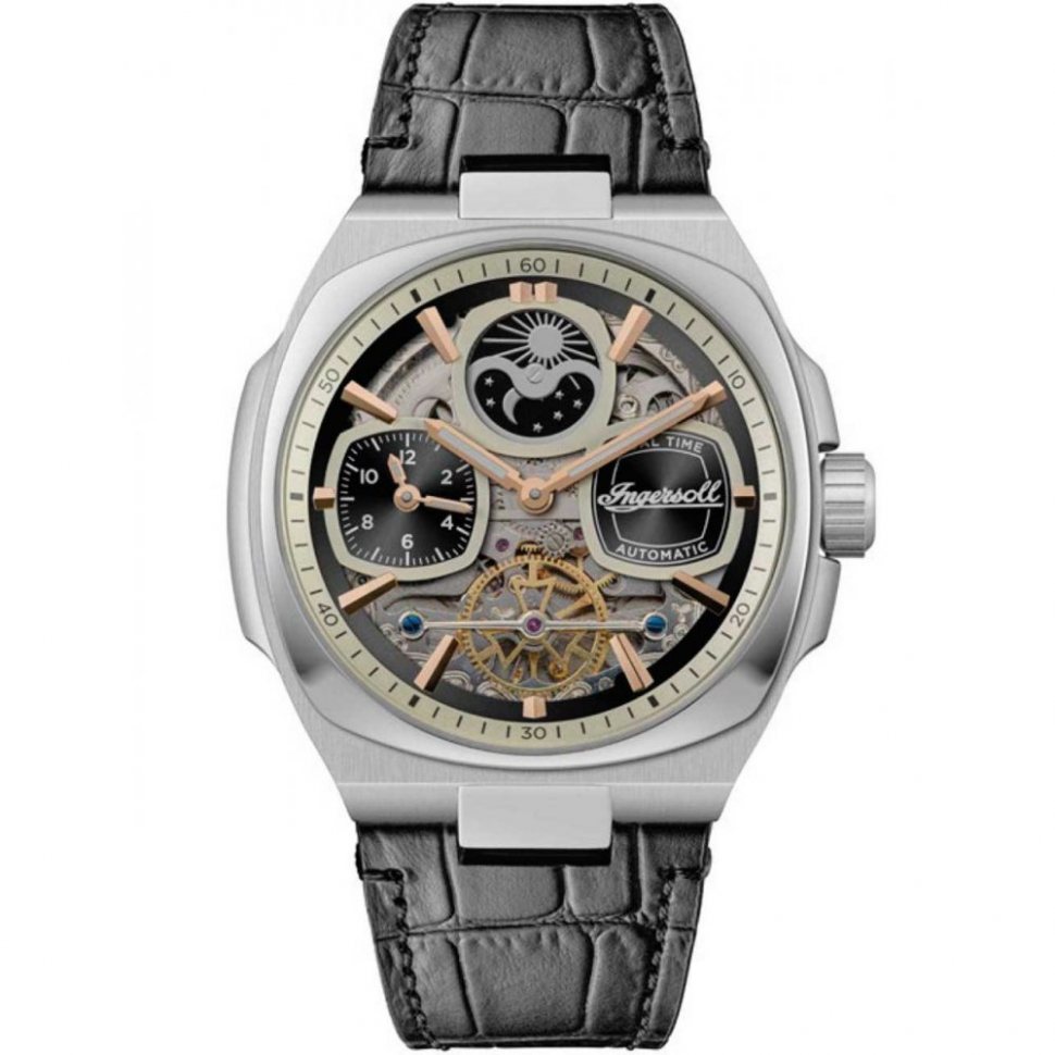 Ingersoll I15801 Mens Watch The Spirit Automatic 47mm 5ATM 