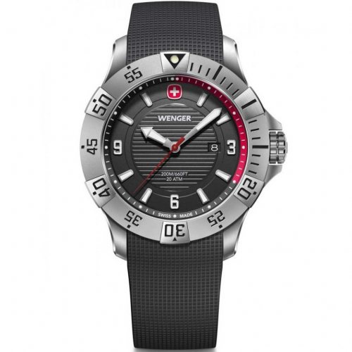 Wenger 01.0641.138 Mens Watch Seaforce 43mm 20ATM