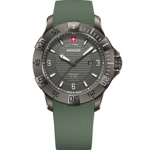 Wenger 01.0641.143 Mens Watch Seaforce 43mm 20ATM