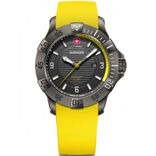 Wenger 01.0641.145 Mens Watch Seaforce 43mm 20ATM
