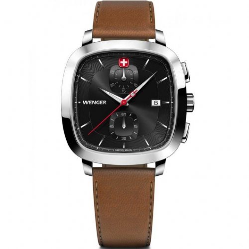 Wenger 01.1933.102 Mens Watch Vintage Classic Chronograph 40mm 5ATM
