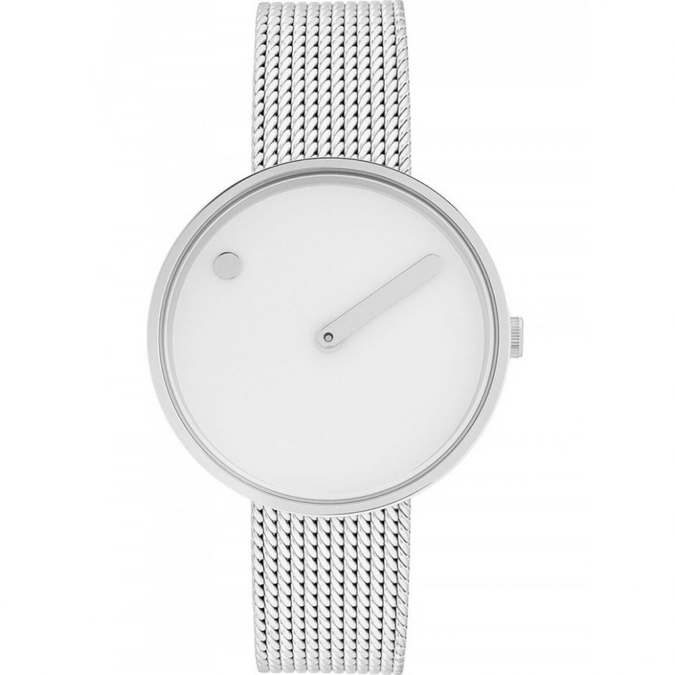 PICTO 34064-0814 Ladies Watch White 34mm 5ATM