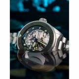 Spinnaker SP-5135-22 Mens Watch Piccard Skeleton Automatic 45mm 55ATM