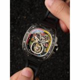 Nubeo NB-6108-01 Mens Watch Viper Tourbillon Limited 43mm 5ATM