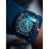 Nubeo NB-6098-03 Mens Watch Star Trek Starfleet Automatic Limited 48mm 5ATM