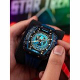 Nubeo NB-6098-03 Mens Watch Star Trek Starfleet Automatic Limited 48mm 5ATM
