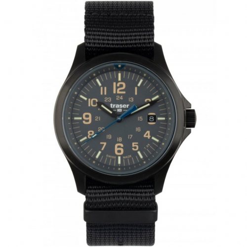 Traser H3 111072 Mens Watch P67 Officer Pro Grey 42mm 10ATM